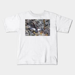 Condor Cleaning Himself - Lake Argentina, Argentina Kids T-Shirt